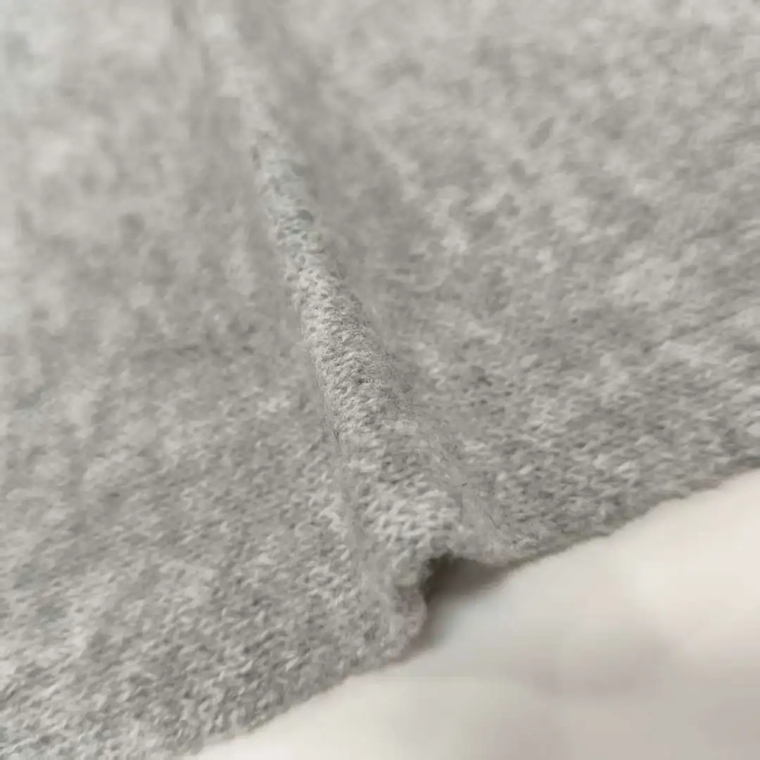 China Yarn for Round Neck Pullover (Sweater),Crew Neck Pullover (Sweater),Crop Top Pullover (Sweater),Hoodie  (Sweater) Mossy Yarn Fancy Yarn Polyester Cotton 灰色 color buy from China wholesaler bulk order at wholesale price free worldwide shipping Alibaba