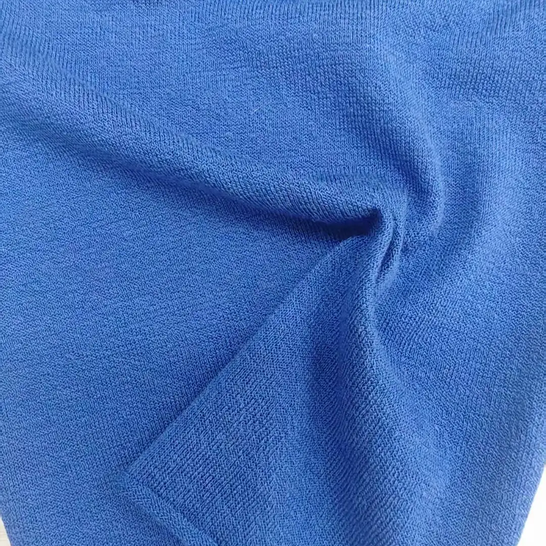 China Yarn  Semi-Worsted Spun Regular Yarn Acetate Cotton Viscose Blue color buy from China wholesaler bulk order at wholesale price free worldwide shipping Alibaba