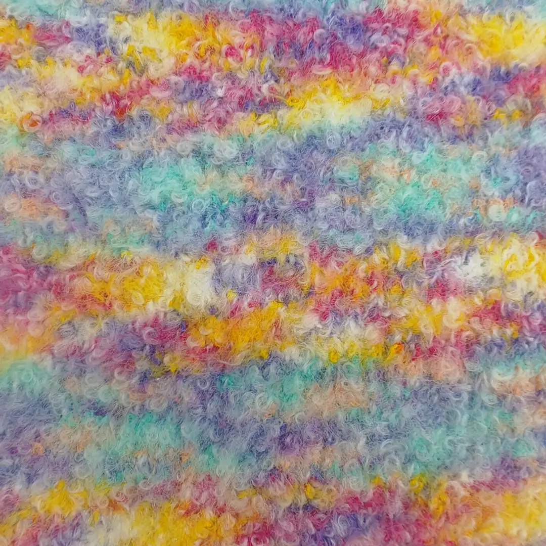 China Yarn for Crop Top,Hoodie,Open Cardigan (Sweater),Crop Top Pullover (Sweater) Boucle Yarn Fancy Yarn Nylon Polyester Acrylic Wool multicolor color buy from China wholesaler bulk order at wholesale price free worldwide shipping Alibaba