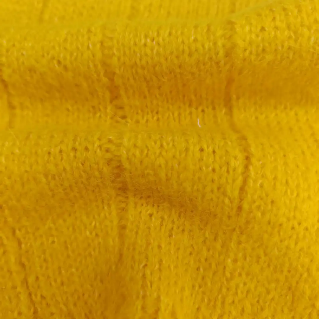 China Yarn for Open Cardigan (Sweater),Half-Zipper Cardigan (Sweater),Round Neck Pullover (Sweater),Crop Top Pullover (Sweater) Mossy Yarn Fancy Yarn Polyester Acrylic Wool Nylon Alpaca yellow color buy from China wholesaler bulk order at wholesale price free worldwide shipping Alibaba