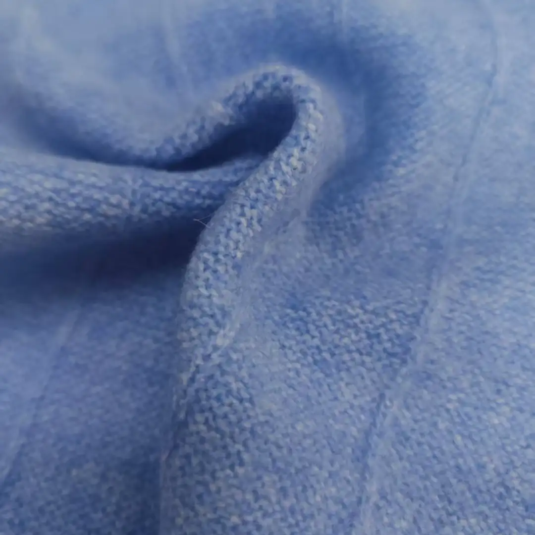 China Yarn for Hoodie,Half-Zipper Cardigan (Sweater),Round Neck Pullover (Sweater),Crop Top Pullover (Sweater) Mossy Yarn Fancy Yarn Recycled Polyester Polyester Spandex Blue color buy from China wholesaler bulk order at wholesale price free worldwide shipping Alibaba