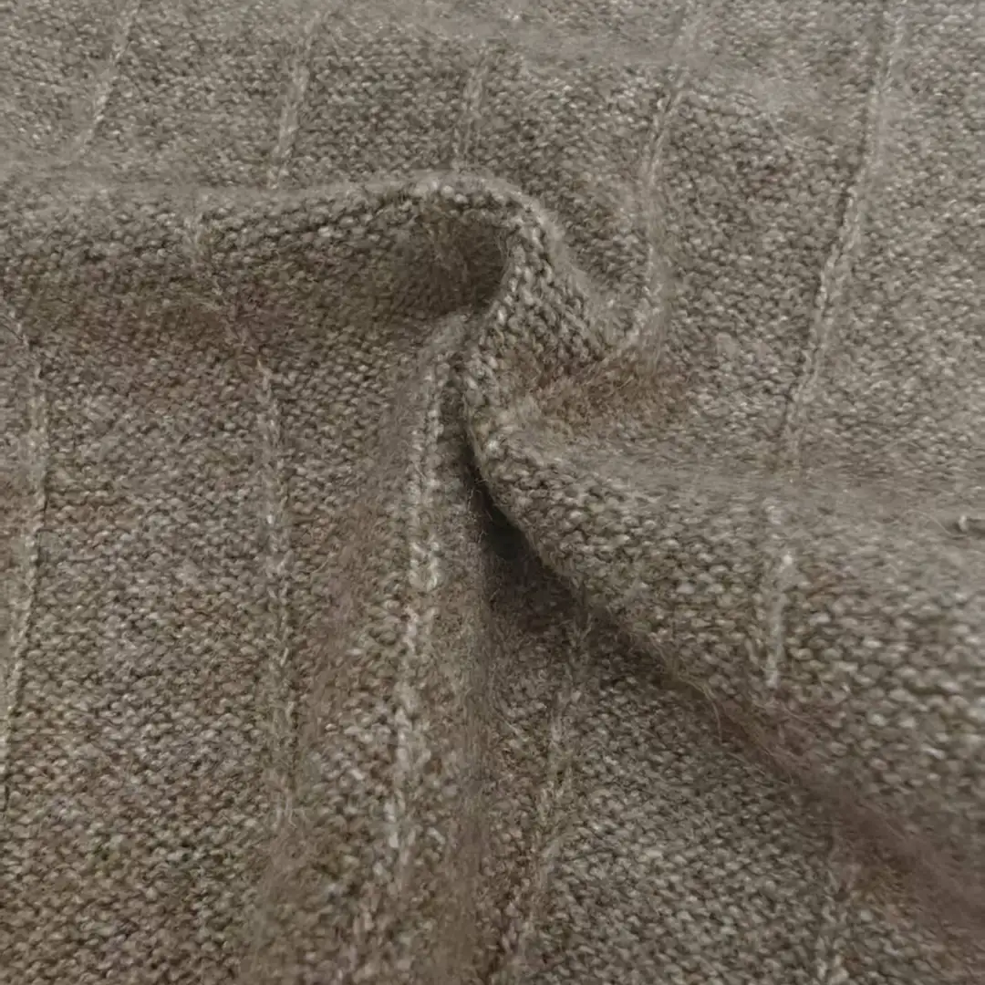 China Yarn for Open Cardigan (Sweater),Half-Zipper Cardigan (Sweater),Crew Neck Pullover (Sweater) Mossy Yarn Fancy Yarn Recycled Polyester Polyester Spandex Dark brown color buy from China wholesaler bulk order at wholesale price free worldwide shipping Alibaba