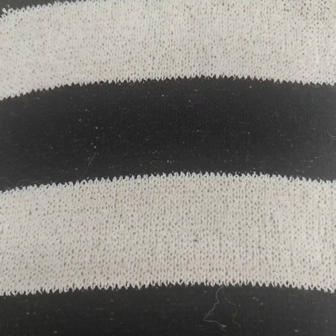 China Yarn for Polo Shirt,Crop Top,Open Cardigan (Sweater),Crop Top Pullover (Sweater) Boucle Yarn Fancy Yarn Cotton Polyester Black and white color buy from China wholesaler bulk order at wholesale price free worldwide shipping Alibaba
