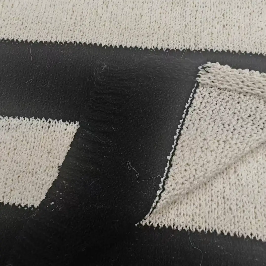 China Yarn for Polo Shirt,Crop Top,Open Cardigan (Sweater),Crop Top Pullover (Sweater) Boucle Yarn Fancy Yarn Cotton Polyester Black and white color buy from China wholesaler bulk order at wholesale price free worldwide shipping Alibaba