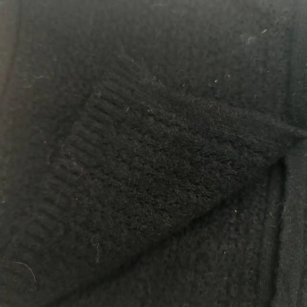 China Yarn for Crop Top,Hoodie,Open Cardigan (Sweater),Half-Zipper Cardigan (Sweater),Crew Neck Pullover (Sweater) Mossy Yarn Fancy Yarn Polyester Rayon Acrylic Nylon Wool Spandex BLACK color buy from China wholesaler bulk order at wholesale price free worldwide shipping Alibaba