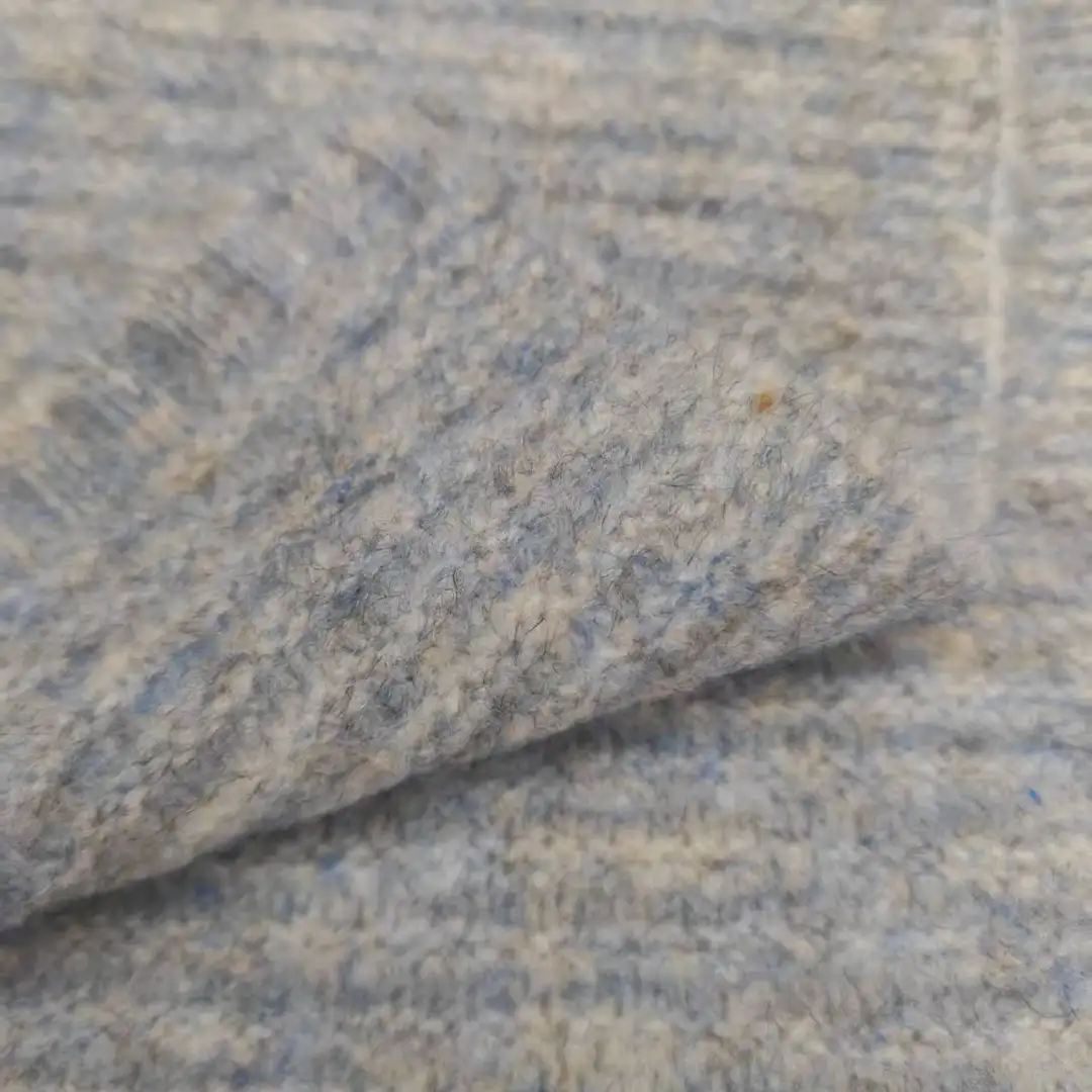 China Yarn for Hoodie,Open Cardigan (Sweater),Half-Zipper Cardigan (Sweater),Crew Neck Pullover (Sweater) Mossy Yarn Fancy Yarn Recycled Polyester Polyester Acrylic Wool Spandex blue grey color buy from China wholesaler bulk order at wholesale price free worldwide shipping Alibaba