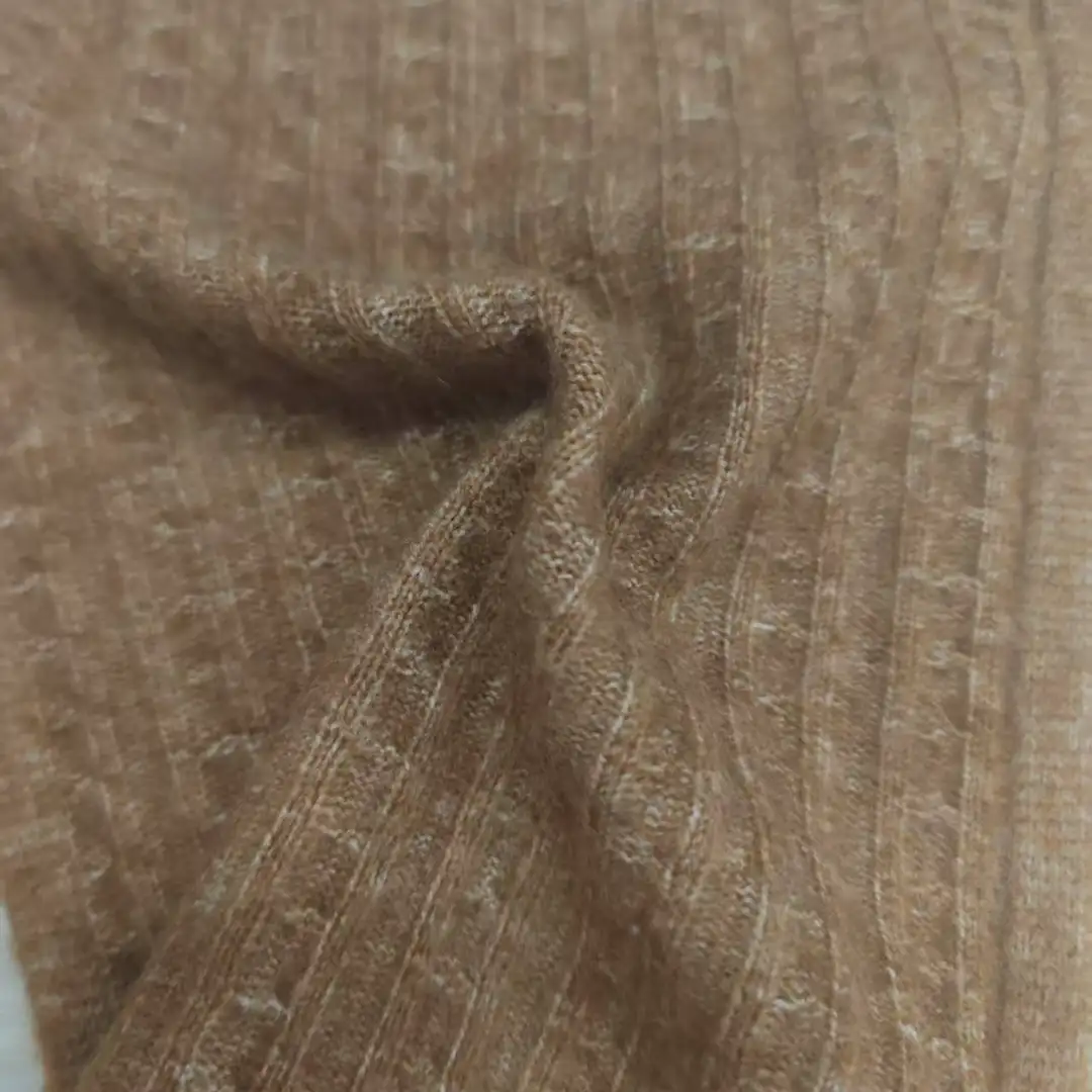 China Yarn for Crop Top,Hoodie,Crew Neck Pullover (Sweater),Crop Top Pullover (Sweater) Mossy Yarn Fancy Yarn Nylon Acrylic Spandex Dark brown color buy from China wholesaler bulk order at wholesale price free worldwide shipping Alibaba