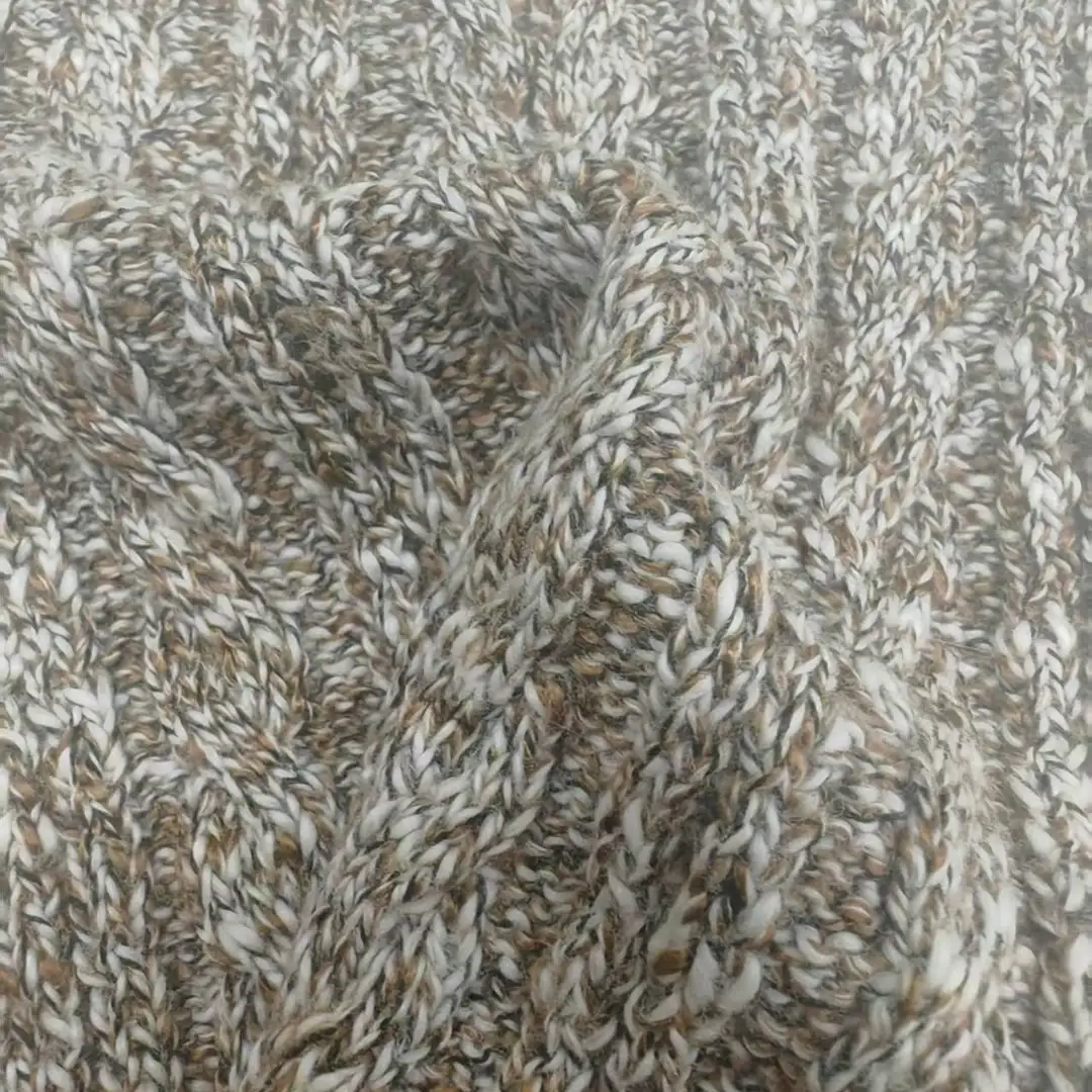 China Yarn for Open Cardigan (Sweater),Shirt Half Sleeve Button (Sweater),Shirt Half Sleeve Zipper (Sweater),Round Neck Pullover (Sweater),Hoodie  (Sweater) Mossy Yarn Fancy Yarn Cotton Acrylic Polyester khaki color buy from China wholesaler bulk order at wholesale price free worldwide shipping Alibaba