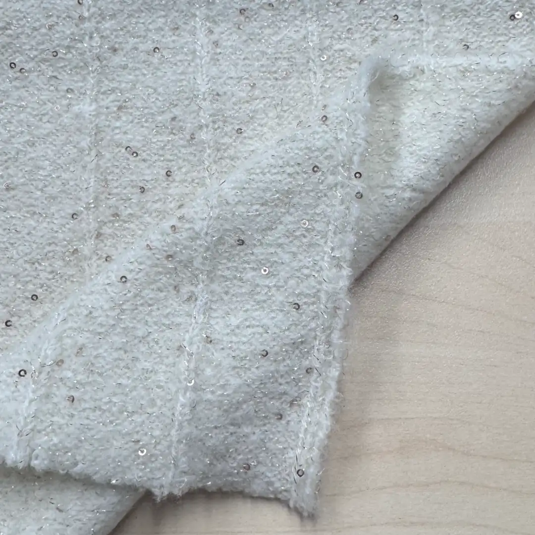 China Yarn for Ladies Vest (Sweater),Shirt Long Sleeve Button (Sweater),Shirt Long Sleeve Zipper (Sweater) Mossy Yarn Fancy Yarn Acrylic Polyester Spandex White color buy from China wholesaler bulk order at wholesale price free worldwide shipping Alibaba