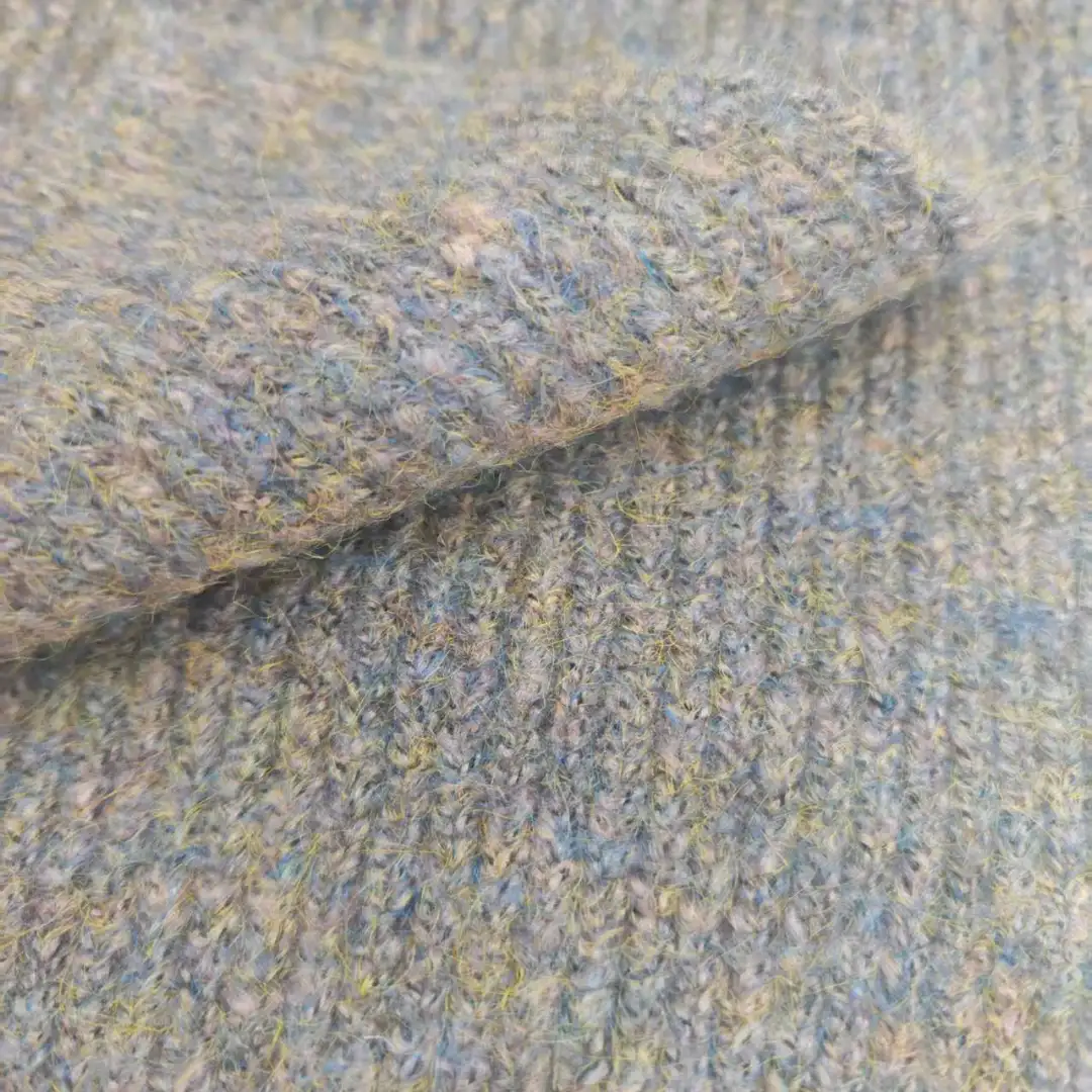 China Yarn for Open Cardigan (Sweater),Half-Zipper Cardigan (Sweater),Crop Top Pullover (Sweater) Mossy Yarn Fancy Yarn Polyester Acrylic Spandex Brownish purple color buy from China wholesaler bulk order at wholesale price free worldwide shipping Alibaba