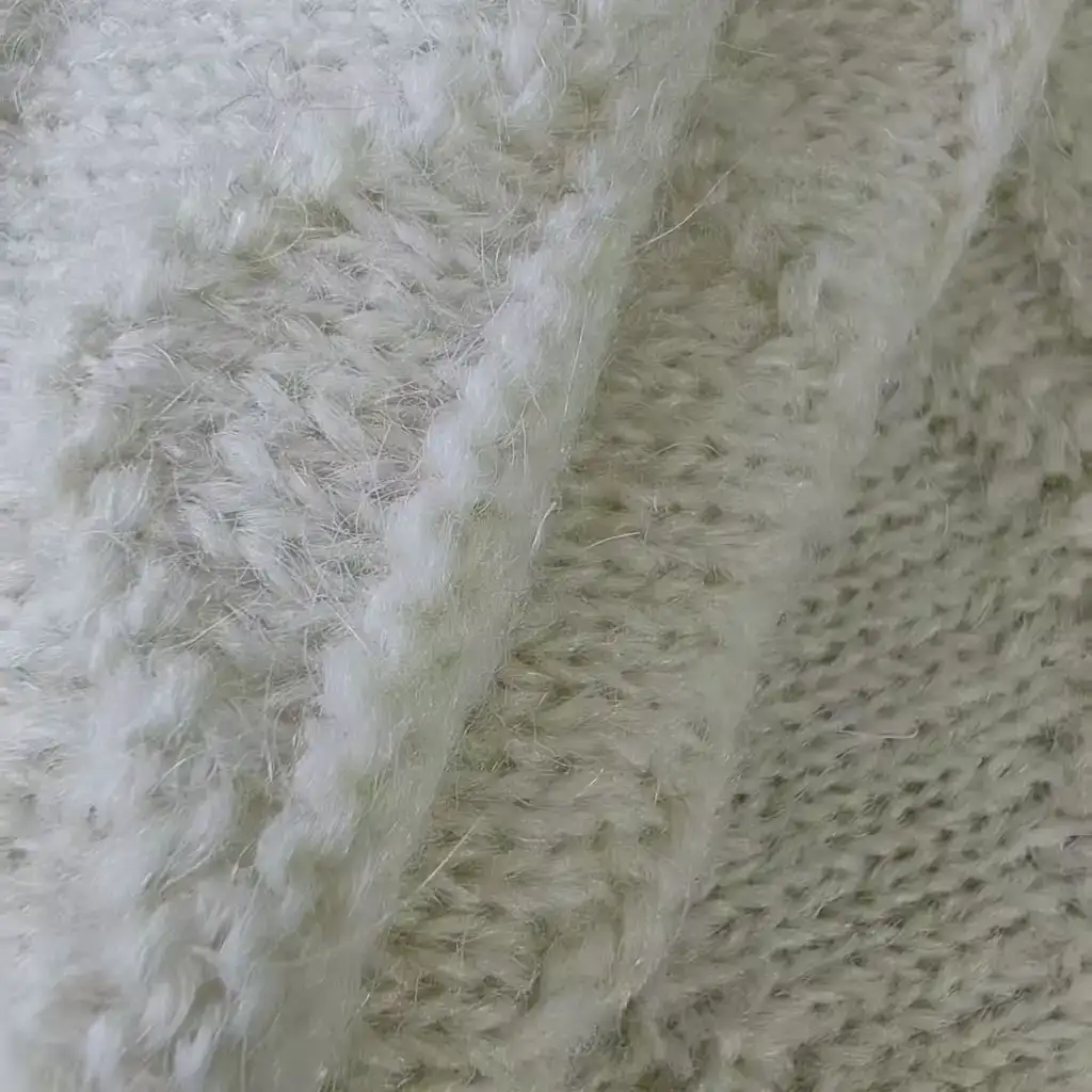 China Yarn for Ladies Vest (Sweater),Men’s Vest (Sweater),Crop Top Pullover (Sweater),T-shirt (Sweater),Polo T-shirt (Sweater),Dresses (Cardigan Open) (Sweater),Women's Pants (Sweater),Skirt (Sweater) Mossy Yarn Fancy Yarn Polyester Acrylic Wool Nylon Alpaca white color buy from China wholesaler bulk order at wholesale price free worldwide shipping Alibaba