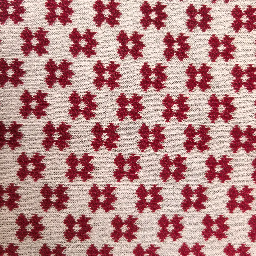 China Yarn for Ladies Vest (Sweater),Round Neck Pullover (Sweater),Women's Pants (Sweater),Roll Neck Jumper (Sweater) Double Twist Spun Regular Yarn Recycled Polyester Liva Eco Viscose cream/Red color buy from China wholesaler bulk order at wholesale price free worldwide shipping Alibaba