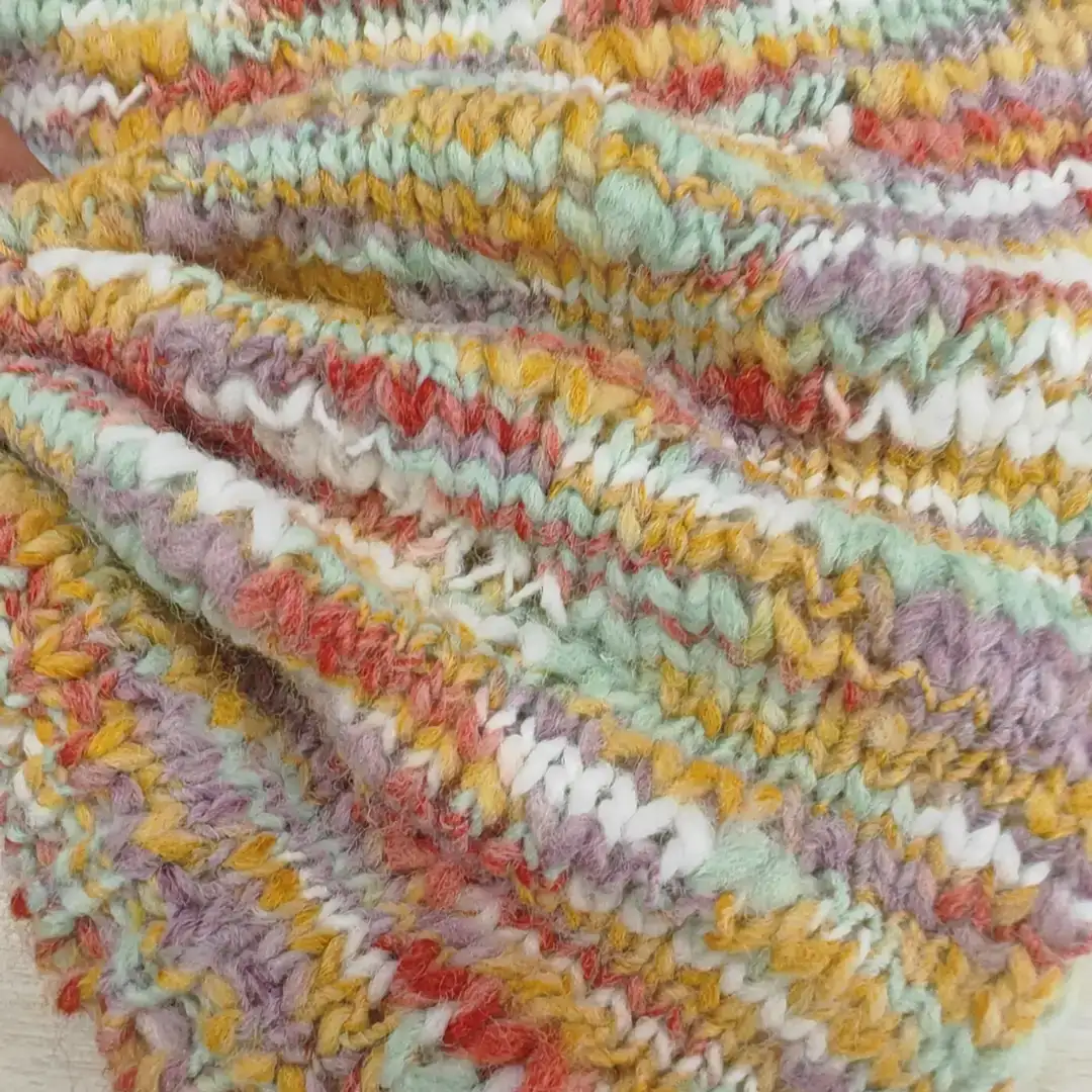 China Yarn for Crop Top,Hoodie,Crew Neck Pullover (Sweater),Crop Top Pullover (Sweater) Roving Yarn Fancy Yarn Recycled Polyester Acrylic Nylon Wool multicolor color buy from China wholesaler bulk order at wholesale price free worldwide shipping Alibaba