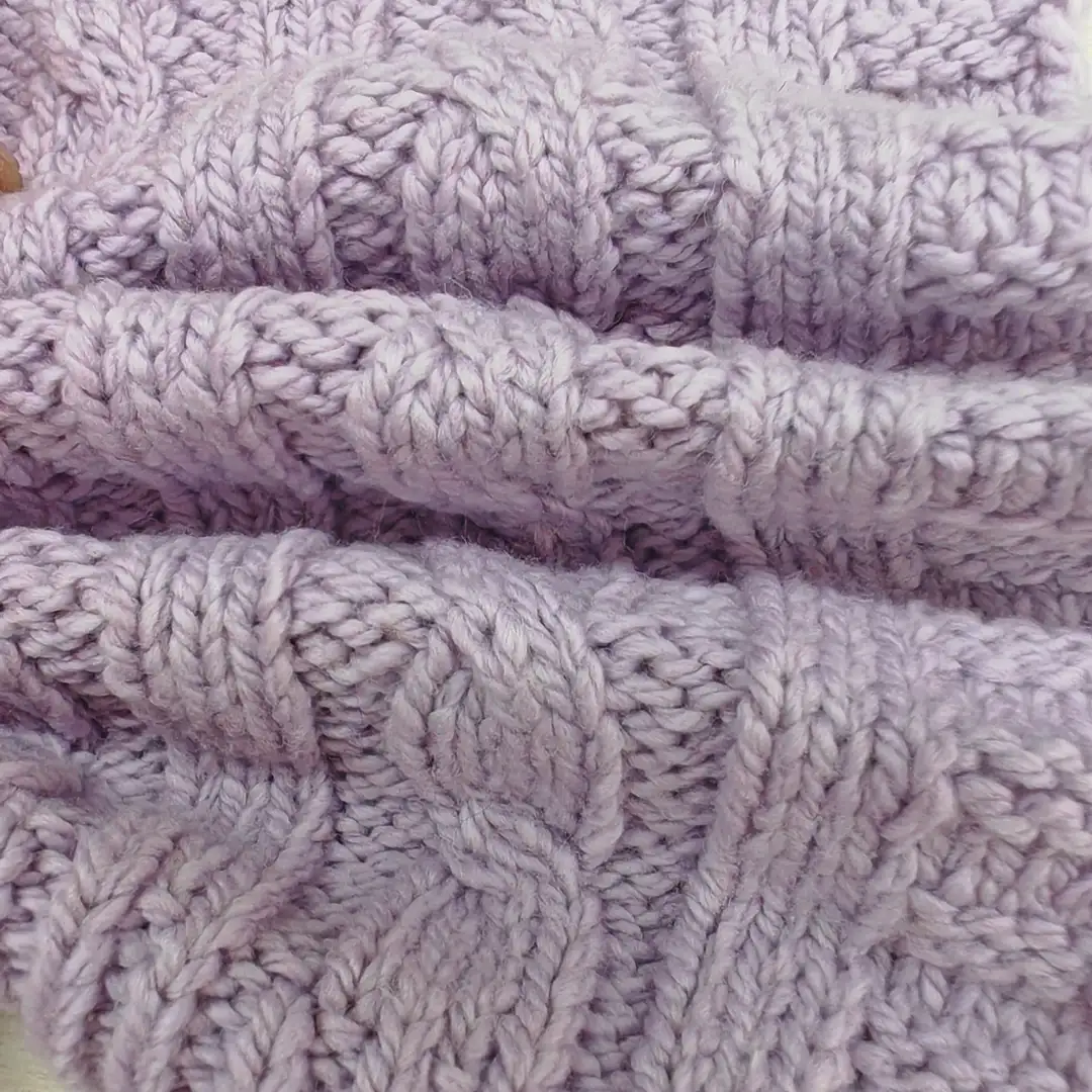 China Yarn for Hoodie,Open Cardigan (Sweater),Crew Neck Pullover (Sweater),Crop Top Pullover (Sweater) Core Spun Yarn Regular Yarn Cotton Acrylic PBT Violet color buy from China wholesaler bulk order at wholesale price free worldwide shipping Alibaba