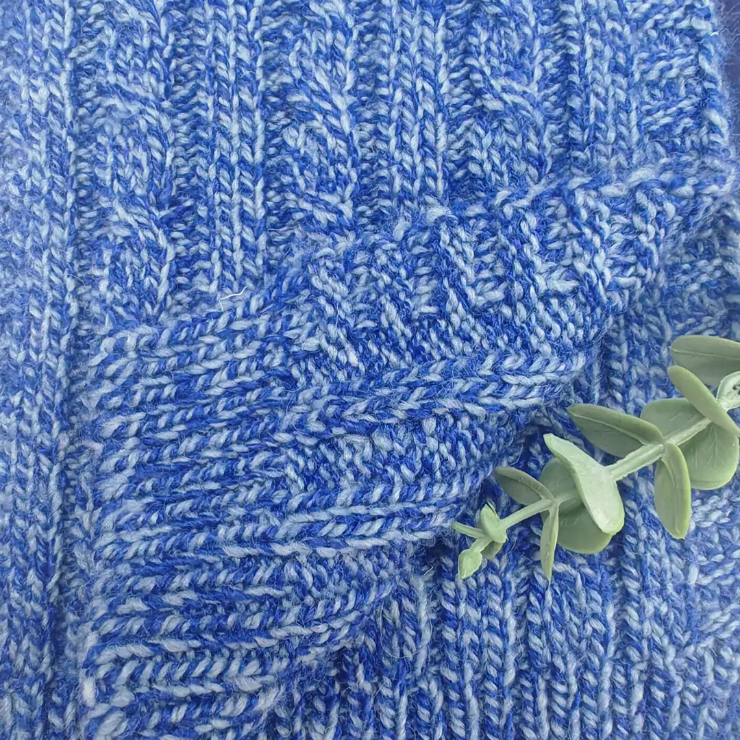 China Yarn for Hoodie,Open Cardigan (Sweater),Round Neck Pullover (Sweater),Crop Top Pullover (Sweater) Roving Yarn Fancy Yarn Polyester Acrylic Nylon Wool Blue color buy from China wholesaler bulk order at wholesale price free worldwide shipping Alibaba