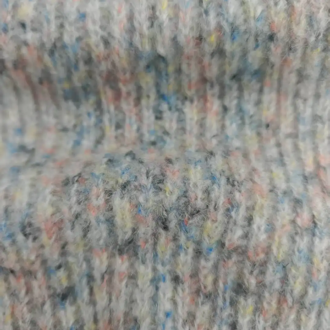 China Yarn for Crop Top,Open Cardigan (Sweater),Full-Zipper Cardigan (Sweater),Round Neck Pullover (Sweater) Mossy Yarn Fancy Yarn Polyester Acrylic Wool multicolor color buy from China wholesaler bulk order at wholesale price free worldwide shipping Alibaba