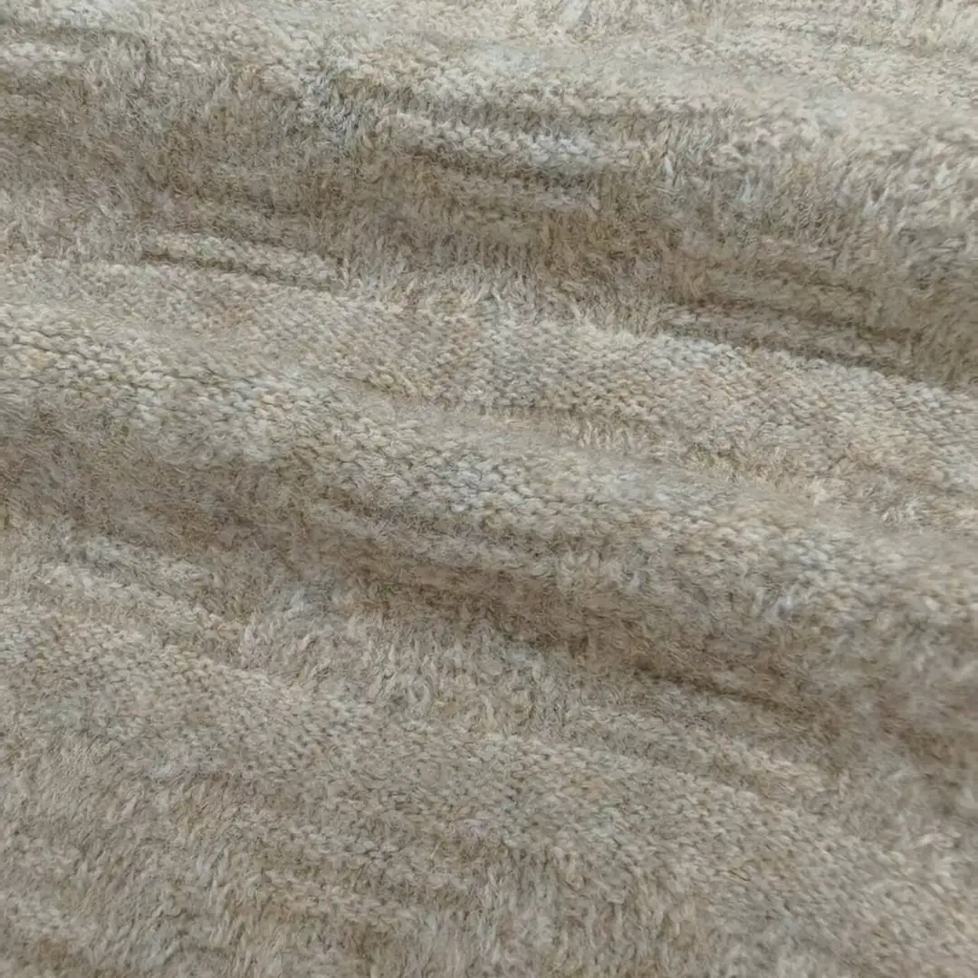 China Yarn for Polo Shirt,Crop Top,Open Cardigan (Sweater),Half-Zipper Cardigan (Sweater),Round Neck Pullover (Sweater) Mossy Yarn Fancy Yarn Recycled Polyester Acrylic Wool Spandex Gray color buy from China wholesaler bulk order at wholesale price free worldwide shipping Alibaba