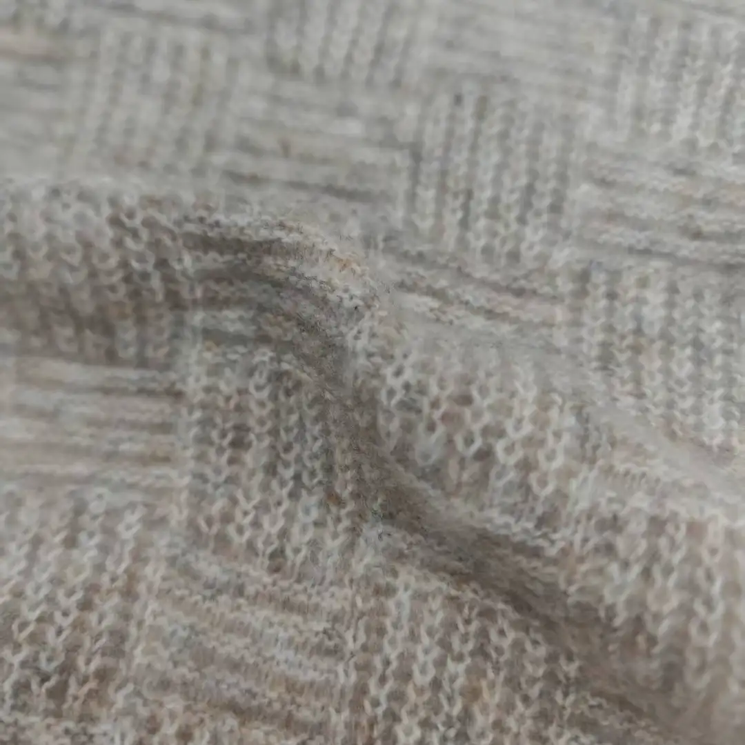 China Yarn for Crop Top,Hoodie,Open Cardigan (Sweater),Full-Zipper Cardigan (Sweater) Mossy Yarn Fancy Yarn Polyester Acrylic Spandex Wool light brown color buy from China wholesaler bulk order at wholesale price free worldwide shipping Alibaba