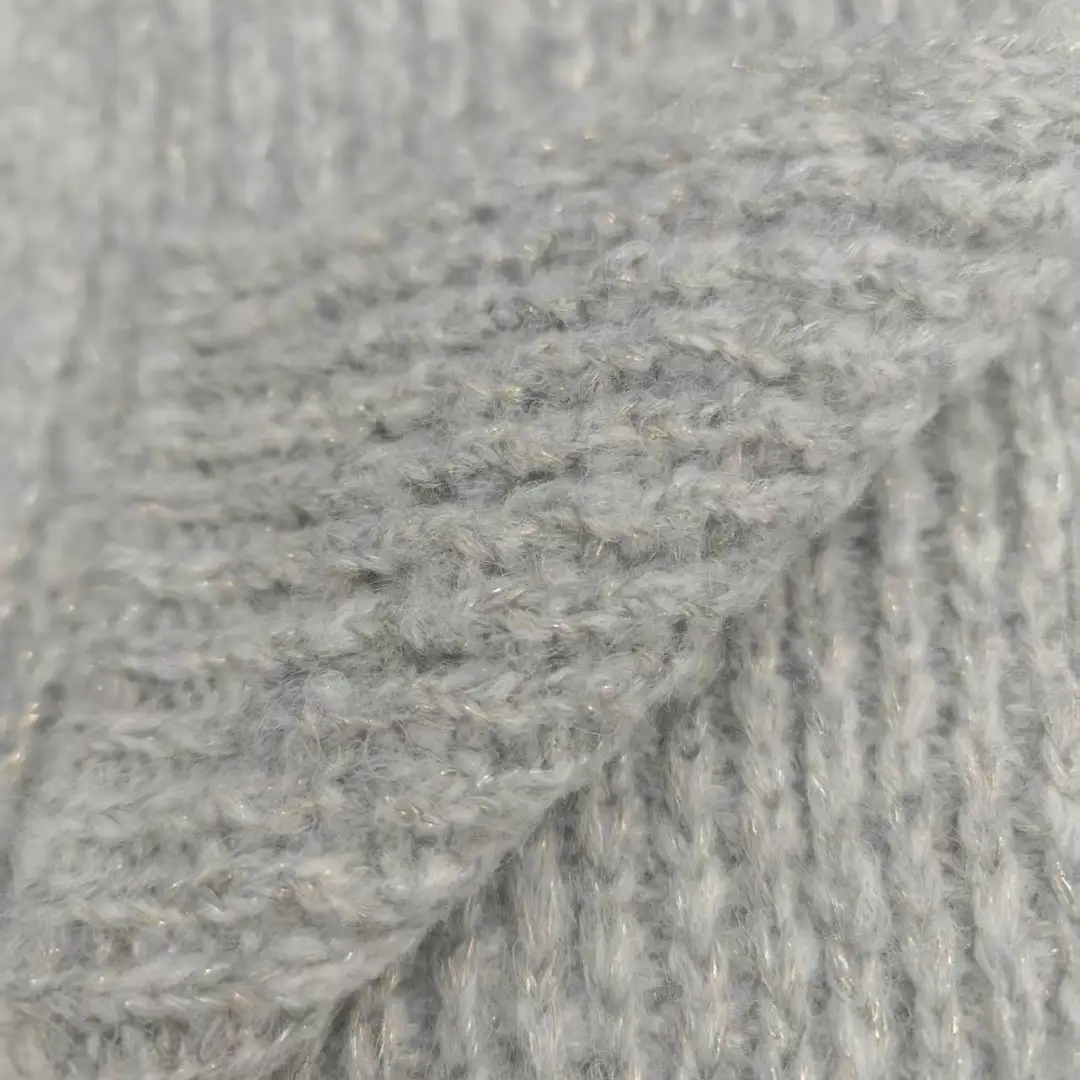 China Yarn for Hoodie,Open Cardigan (Sweater),Round Neck Pullover (Sweater),Crop Top Pullover (Sweater) Air Spun Yarn Fancy Yarn Polyester Lurex Nylon Wool Gray color buy from China wholesaler bulk order at wholesale price free worldwide shipping Alibaba