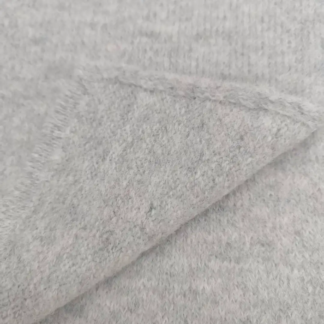 China Yarn for Hoodie,Open Cardigan (Sweater),Full-Zipper Cardigan (Sweater),Crop Top Pullover (Sweater) Mossy Yarn Fancy Yarn Polyester Wool Nylon Alpaca Spandex light gray color buy from China wholesaler bulk order at wholesale price free worldwide shipping Alibaba