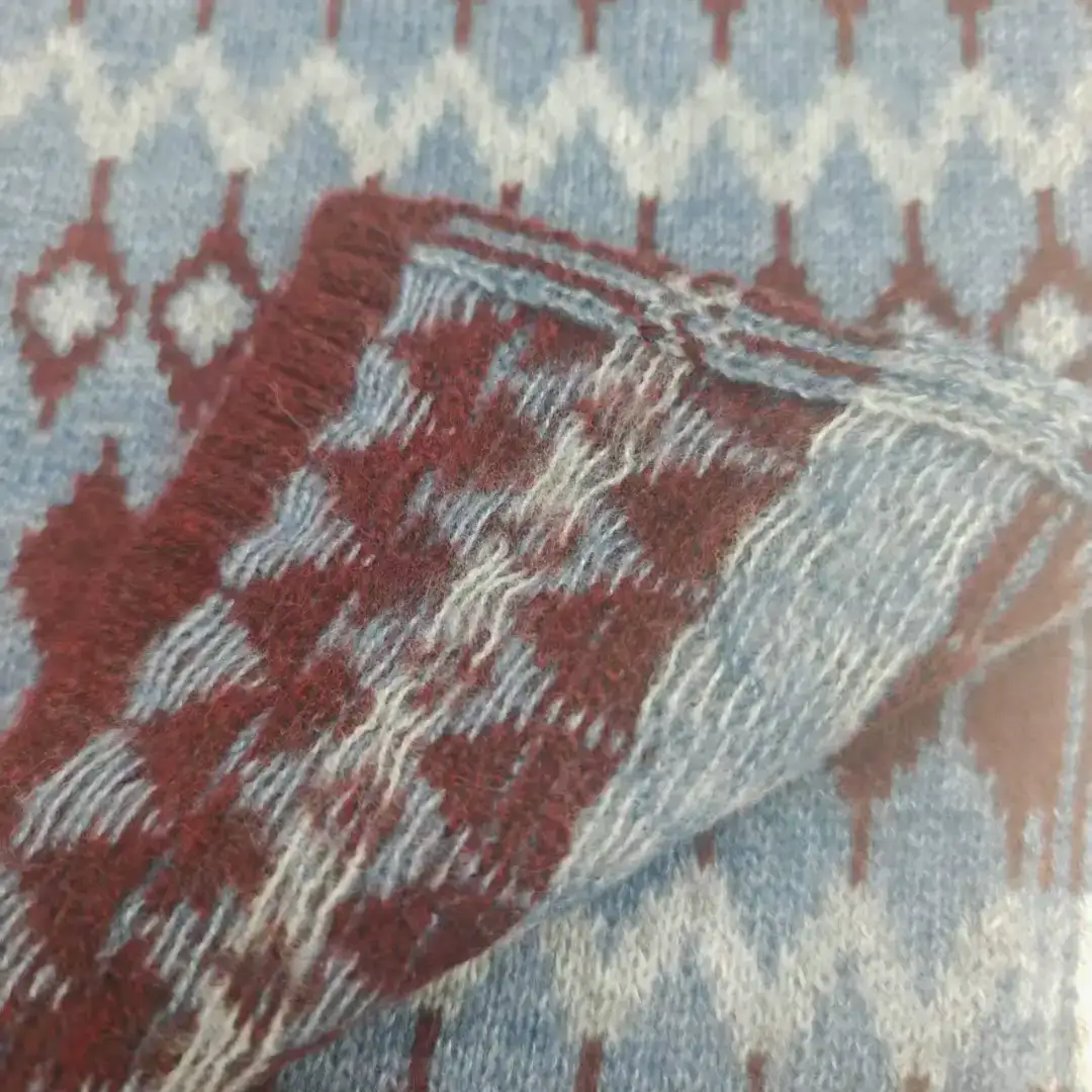 China Yarn for Hoodie,Open Cardigan (Sweater),Round Neck Pullover (Sweater),Crop Top Pullover (Sweater) Mossy Yarn Fancy Yarn Recycled Polyester Red, grey, blue color buy from China wholesaler bulk order at wholesale price free worldwide shipping Alibaba