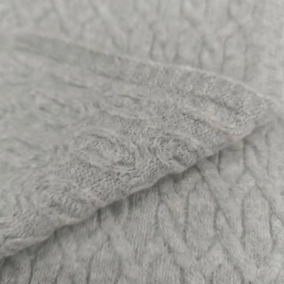 China Yarn for Hoodie,Open Cardigan (Sweater),Half-Zipper Cardigan (Sweater),Crop Top Pullover (Sweater) Mossy Yarn Fancy Yarn Recycled Polyester Spandex Gray color buy from China wholesaler bulk order at wholesale price free worldwide shipping Alibaba