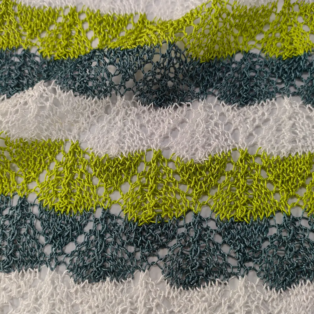 China Yarn for Open Cardigan (Sweater),Round Neck Pullover (Sweater),Crop Top Pullover (Sweater) Twisted Yarn Twisted Yarn Recycled Polyester Polyester 白绿 color buy from China wholesaler bulk order at wholesale price free worldwide shipping Alibaba