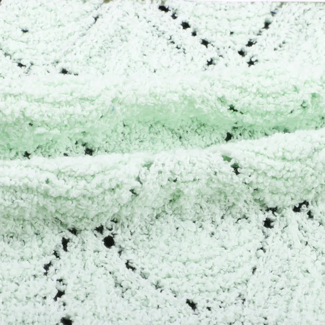 China Yarn for Polo Shirt,Crop Top,Full-Zipper Cardigan (Sweater),Half-Zipper Cardigan (Sweater) Boucle Yarn Fancy Yarn BCI Cotton Nylon Green color buy from China wholesaler bulk order at wholesale price free worldwide shipping Alibaba