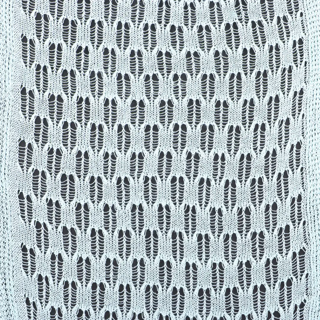 China Yarn for Blouse,Crop Top,Full-Zipper Cardigan (Sweater),Half-Zipper Cardigan (Sweater) Ring Spun Regular Yarn Viscose Polyester Tiffany Blue color buy from China wholesaler bulk order at wholesale price free worldwide shipping Alibaba