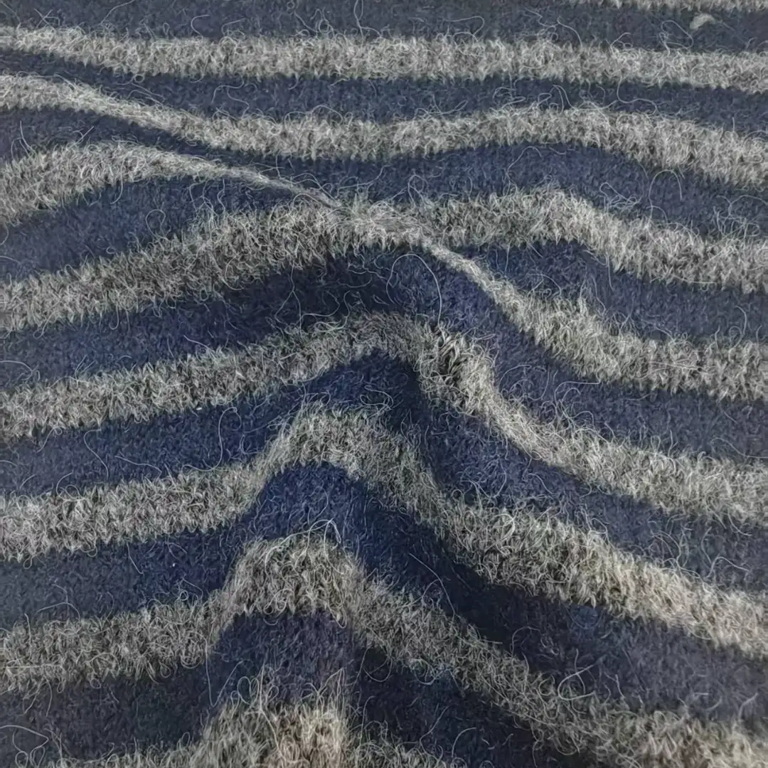 China Yarn for Hoodie,Open Cardigan (Sweater),Full-Zipper Cardigan (Sweater),Half-Zipper Cardigan (Sweater) Mossy Yarn Fancy Yarn Recycled Polyester Nylon Wool Spandex Gray，Blue color buy from China wholesaler bulk order at wholesale price free worldwide shipping Alibaba