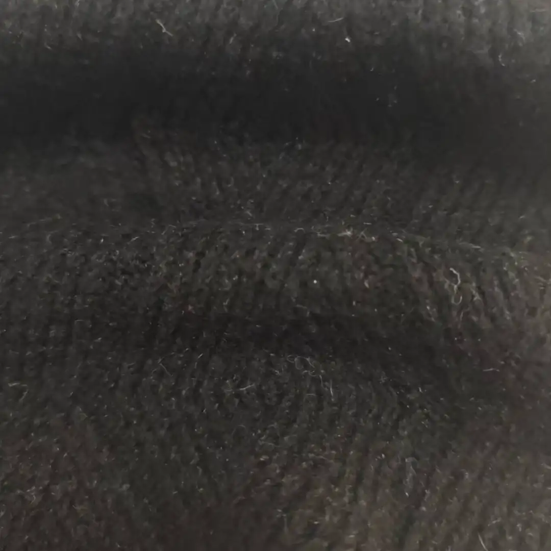 China Yarn for Open Cardigan (Sweater),Shirt Long Sleeve Button (Sweater),Shirt Half Sleeve Button (Sweater),Crop Top Pullover (Sweater) Mossy Yarn Fancy Yarn Polyester Spandex BLACK color buy from China wholesaler bulk order at wholesale price free worldwide shipping Alibaba