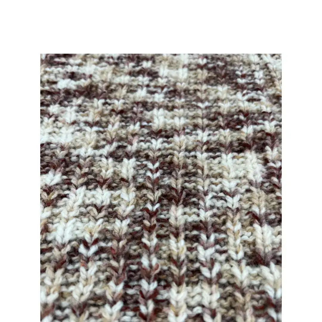 China Yarn for Open Cardigan (Sweater),Round Neck Pullover (Sweater),Crew Neck Pullover (Sweater),Crop Top Pullover (Sweater) Mossy Yarn Fancy Yarn Recycled Polyester Acrylic Nylon Merino Wool Spandex brown color buy from China wholesaler bulk order at wholesale price free worldwide shipping Alibaba