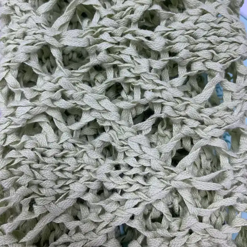 China Yarn for Tank Top,Open Cardigan (Sweater),Crew Neck Pullover (Sweater) Flat Tape Yarn Fancy Yarn Cotton Nylon (Juan) 淡绿 color buy from China wholesaler bulk order at wholesale price free worldwide shipping Alibaba