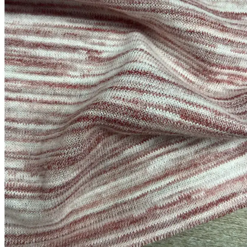 China Yarn for Open Cardigan (Sweater),Knitted Jacket (Sweater) Slub Yarn Fancy Yarn Polyester Cotton Viscose red+white color buy from China wholesaler bulk order at wholesale price free worldwide shipping Alibaba