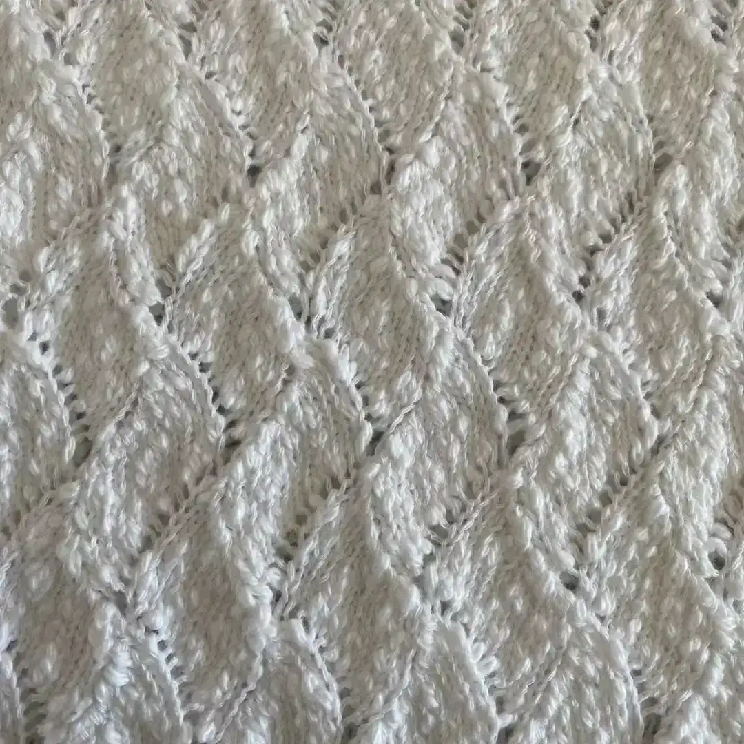 China Yarn for Open Cardigan (Sweater) Knot Yarn Fancy Yarn Cotton 漂白 color buy from China wholesaler bulk order at wholesale price free worldwide shipping Alibaba