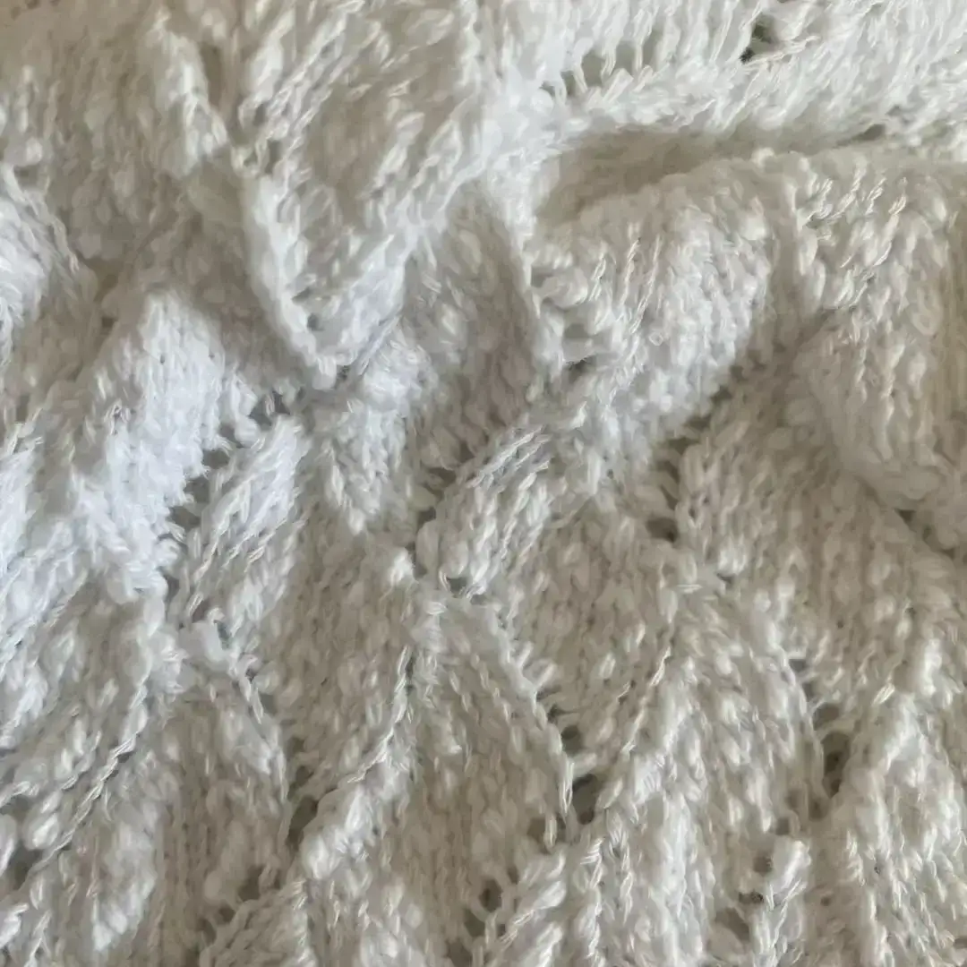 China Yarn for Open Cardigan (Sweater) Knot Yarn Fancy Yarn Cotton 漂白 color buy from China wholesaler bulk order at wholesale price free worldwide shipping Alibaba