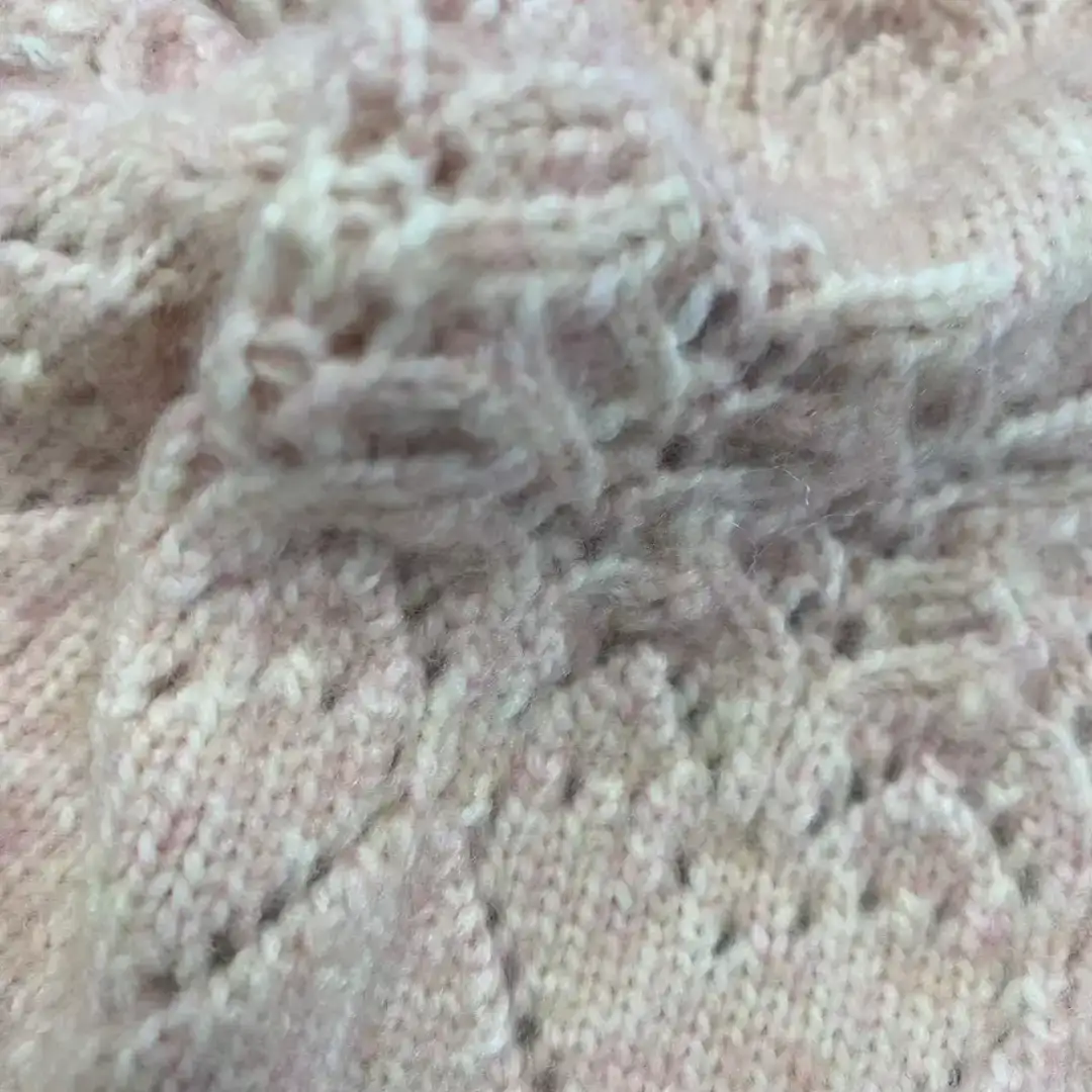 China Yarn for Open Cardigan (Sweater) Air Spun Yarn Fancy Yarn Polyester Recycled Polyester Nylon PINK color buy from China wholesaler bulk order at wholesale price free worldwide shipping Alibaba