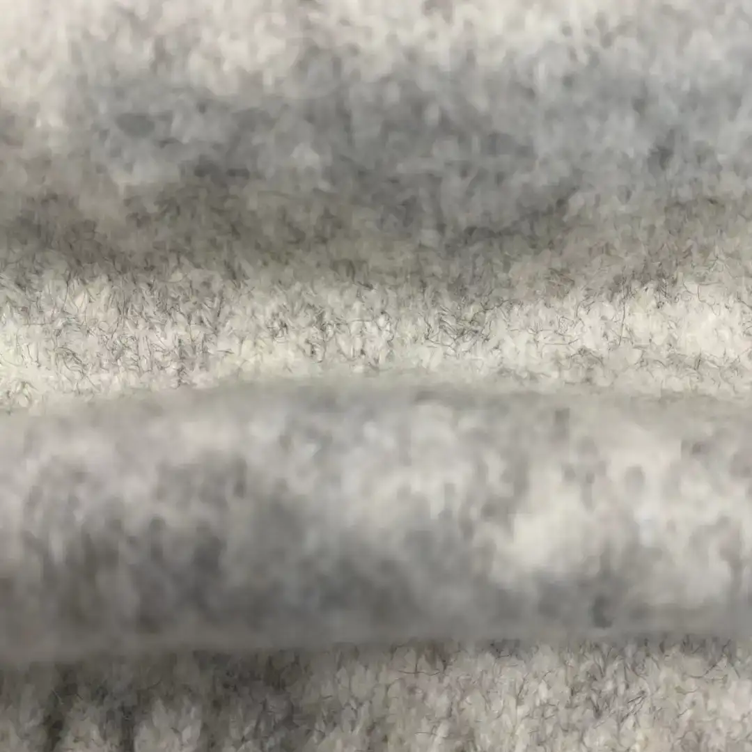 China Yarn for Open Cardigan (Sweater) Mossy Yarn Fancy Yarn Cotton Polyester Wool Elastane GREY color buy from China wholesaler bulk order at wholesale price free worldwide shipping Alibaba