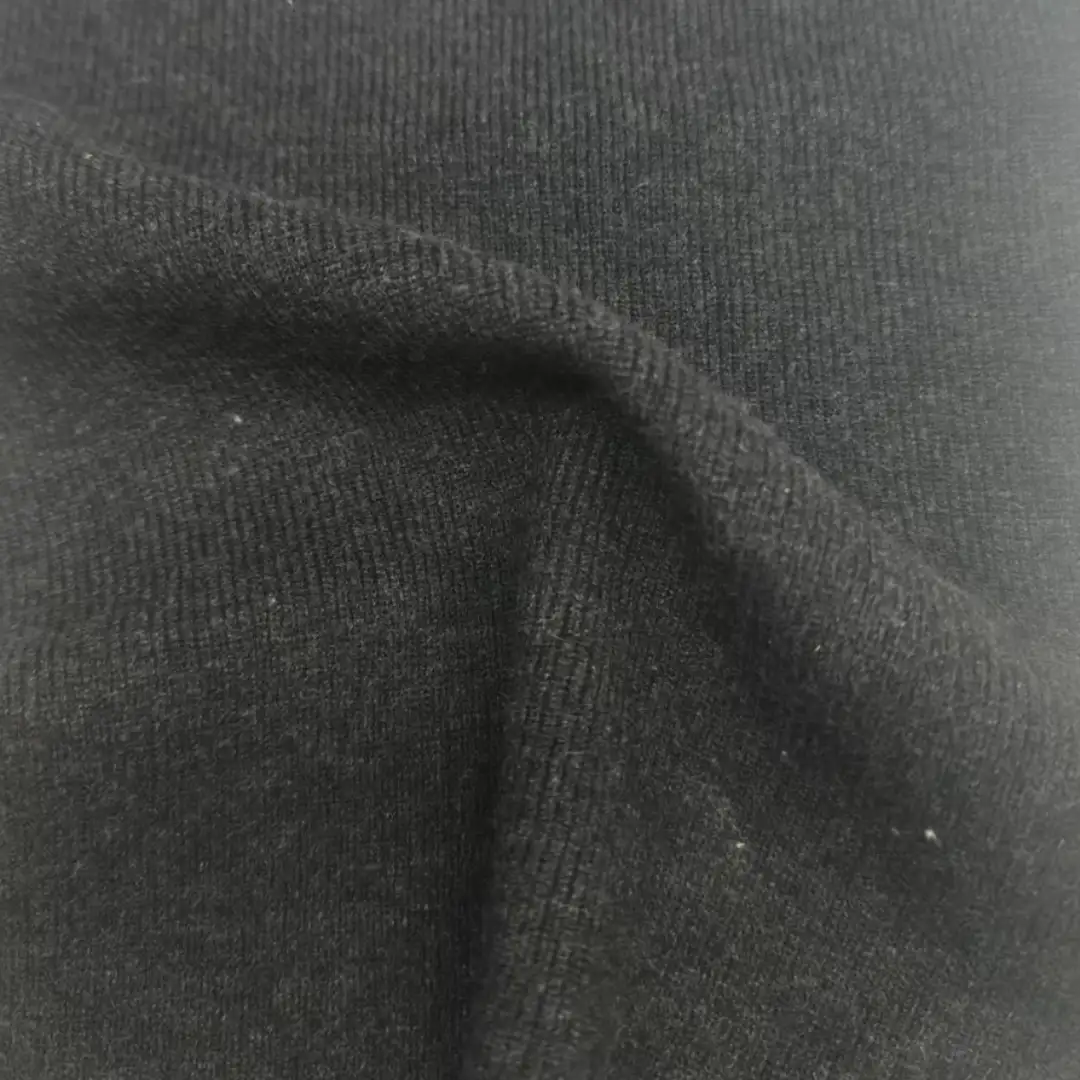 China Yarn for Open Cardigan (Sweater),Full-Zipper Cardigan (Sweater),Half-Zipper Cardigan (Sweater) Core Spun Yarn Regular Yarn Eco Vero Viscose Recycled Polyester Nylon BLACK color buy from China wholesaler bulk order at wholesale price free worldwide shipping Alibaba