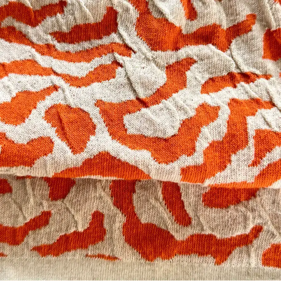 China Yarn for Round Neck Pullover (Sweater),Dresses (Pullover) (Sweater),Skirt (Sweater) Twisted Yarn Twisted Yarn Acrylic Recycled Cotton Other orange,white color buy from China wholesaler bulk order at wholesale price free worldwide shipping Alibaba