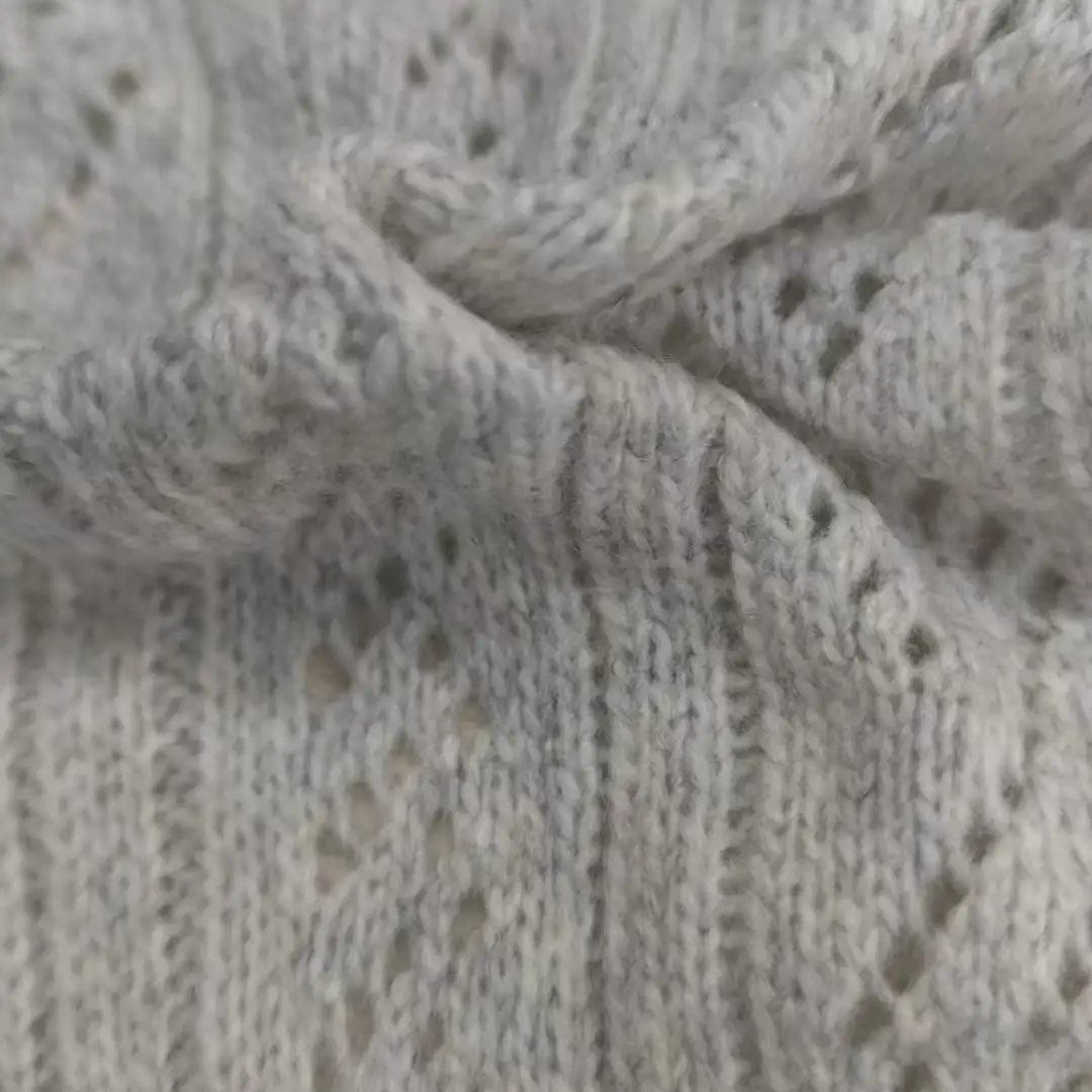 China Yarn for Open Cardigan (Sweater),Round Neck Pullover (Sweater),Crop Top Pullover (Sweater) Air Spun Yarn Fancy Yarn Nylon Recycled Polyester Gray color buy from China wholesaler bulk order at wholesale price free worldwide shipping Alibaba