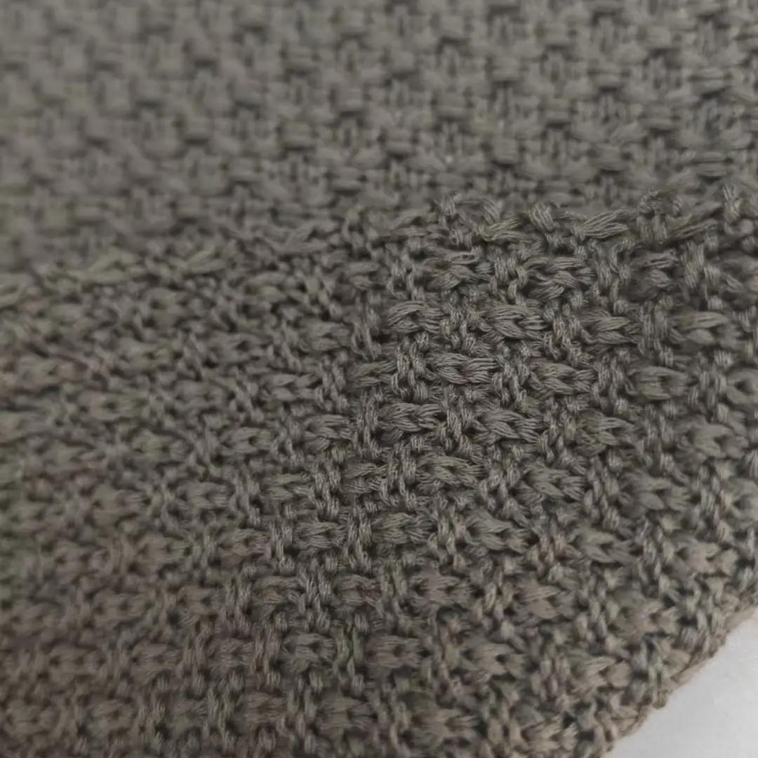 China Yarn for Hoodie,Half-Zipper Cardigan (Sweater),Crew Neck Pullover (Sweater),Crop Top Pullover (Sweater) Tubular Tape Yarn Fancy Yarn Acrylic Atrovirens color buy from China wholesaler bulk order at wholesale price free worldwide shipping Alibaba