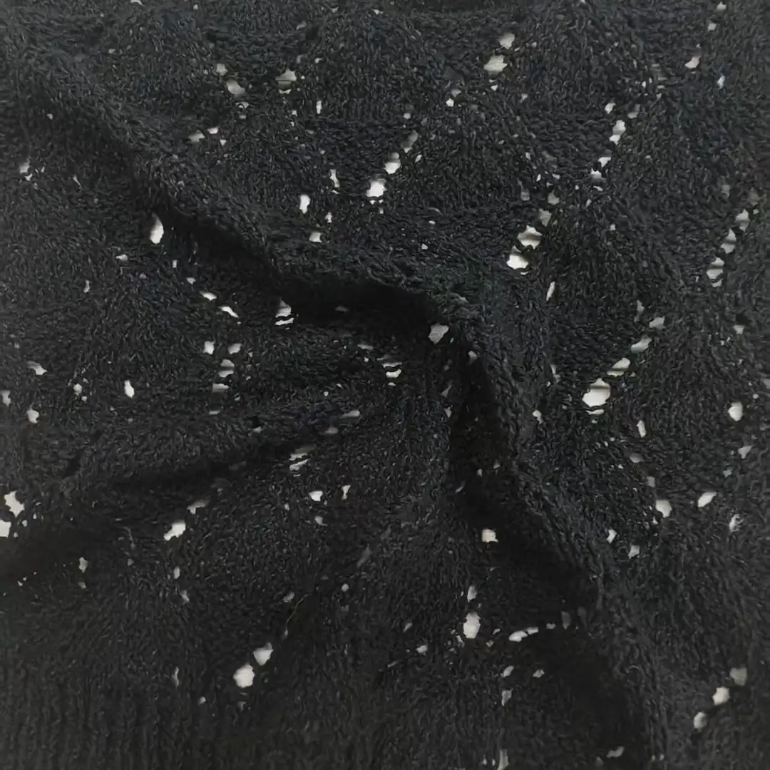 China Yarn for Polo Shirt,Crop Top,Open Cardigan (Sweater),Half-Zipper Cardigan (Sweater) Slub Yarn Fancy Yarn Cotton Polyester BLACK color buy from China wholesaler bulk order at wholesale price free worldwide shipping Alibaba