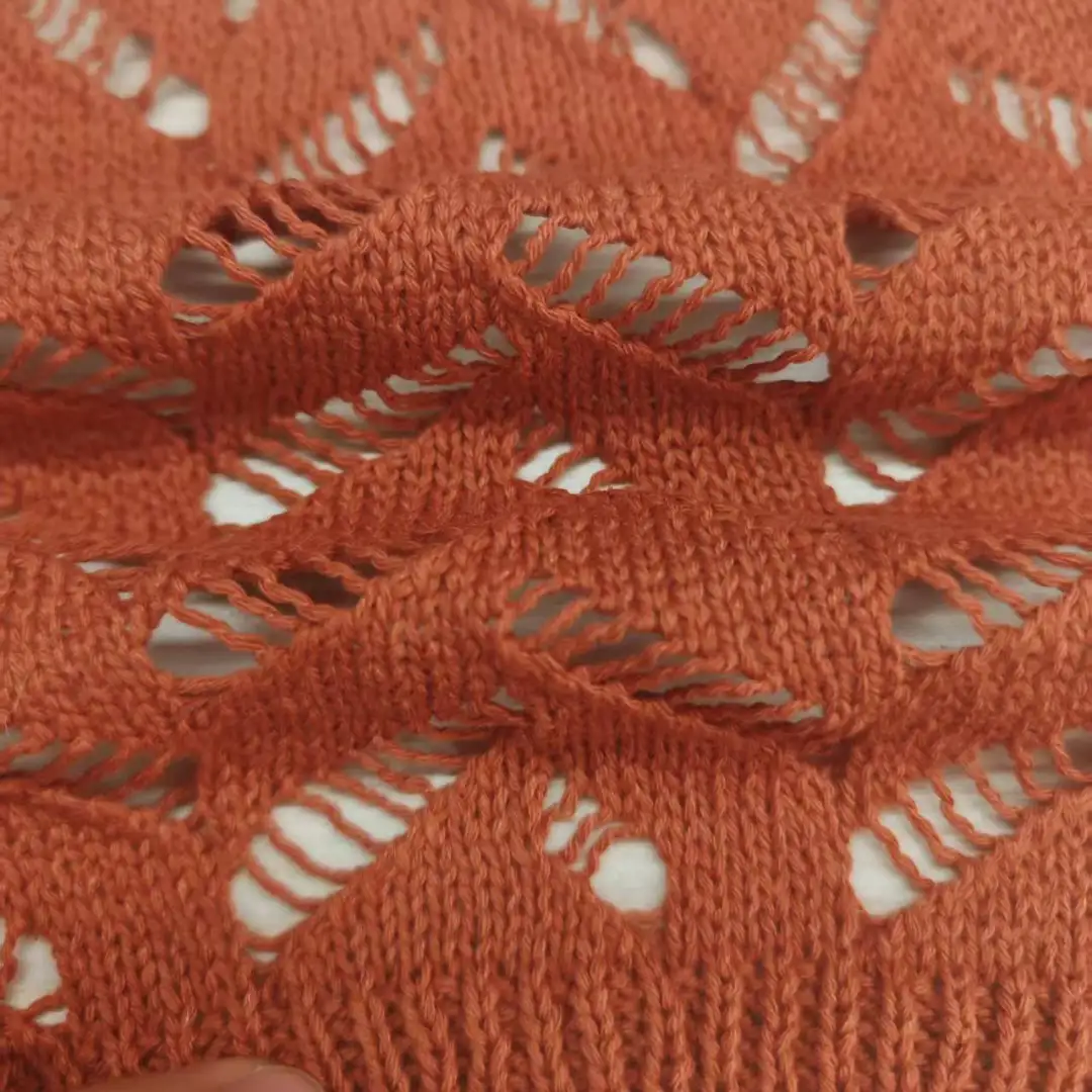 China Yarn for Open Cardigan (Sweater),Full-Zipper Cardigan (Sweater),Half-Zipper Cardigan (Sweater),Hoodie  (Sweater) Slub Yarn Fancy Yarn BCI Cotton Polyester Dark red color buy from China wholesaler bulk order at wholesale price free worldwide shipping Alibaba