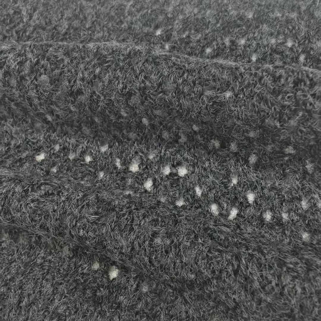 China Yarn for Polo Shirt,Crop Top,Hoodie,Open Cardigan (Sweater),Full-Zipper Cardigan (Sweater) Mossy Yarn Fancy Yarn Acrylic Polyester Nylon Spandex BLACK color buy from China wholesaler bulk order at wholesale price free worldwide shipping Alibaba