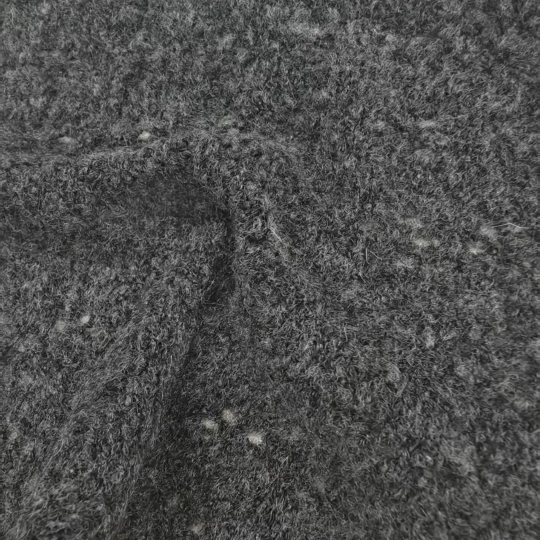 China Yarn for Hoodie,Full-Zipper Cardigan (Sweater),Half-Zipper Cardigan (Sweater),Crop Top Pullover (Sweater) Mossy Yarn Fancy Yarn Recycled Polyester Acrylic Wool Spandex BLACK color buy from China wholesaler bulk order at wholesale price free worldwide shipping Alibaba