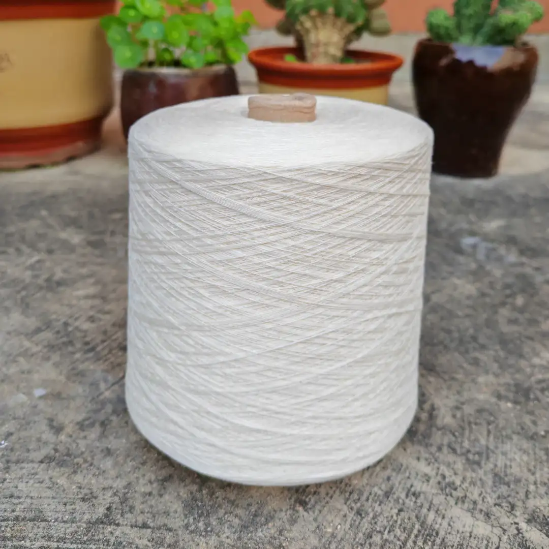 China Yarn for Ladies Vest (Sweater),Skirt (Sweater) Ring Spun Regular Yarn Cotton white color buy from China wholesaler bulk order at wholesale price free worldwide shipping Alibaba