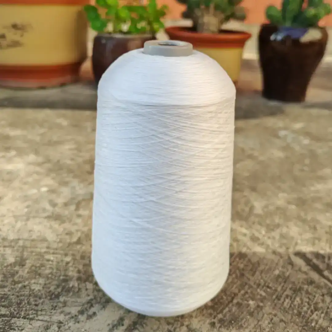China Yarn for Ladies Vest (Sweater),Men’s Vest (Sweater) Polyester Filament Filament Recycled Polyester white color buy from China wholesaler bulk order at wholesale price free worldwide shipping Alibaba
