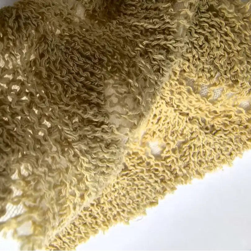 China Yarn for Open Cardigan (Sweater),Round Neck Pullover (Sweater),Crew Neck Pullover (Sweater),Crop Top Pullover (Sweater) Ladder Yarn Fancy Yarn Nylon BCI Cotton 定制 color buy from China wholesaler bulk order at wholesale price free worldwide shipping Alibaba