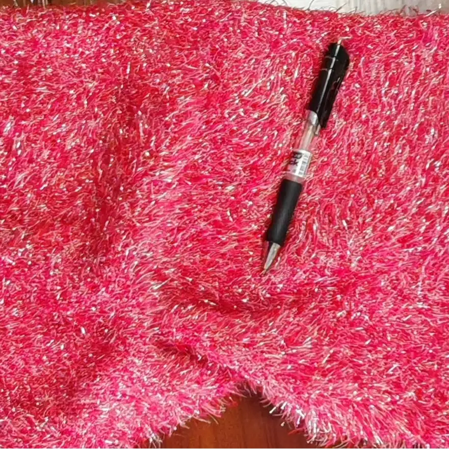 China Yarn for Crop Top,Crew Neck Pullover (Sweater) Feather Yarn Fancy Yarn Nylon Metallic fiber red color buy from China wholesaler bulk order at wholesale price free worldwide shipping Alibaba